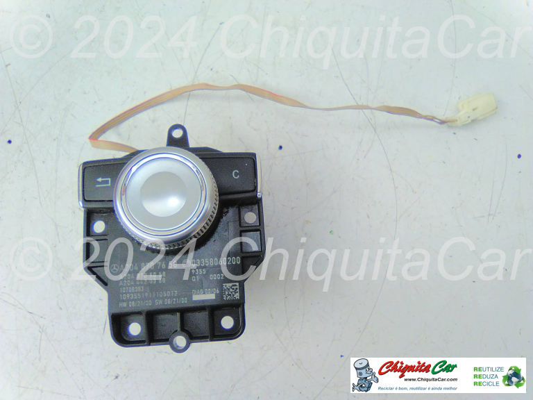 INTERRUPTOR AUDIO/COMAND MERCEDES Classe C (204) 