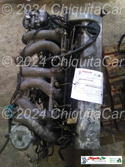 MOTOR COMPLETO MERCEDES 124