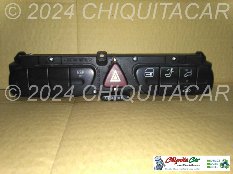 BLOCO INTERRUPTORES MERCEDES Classe C (203)  [2000-2008]