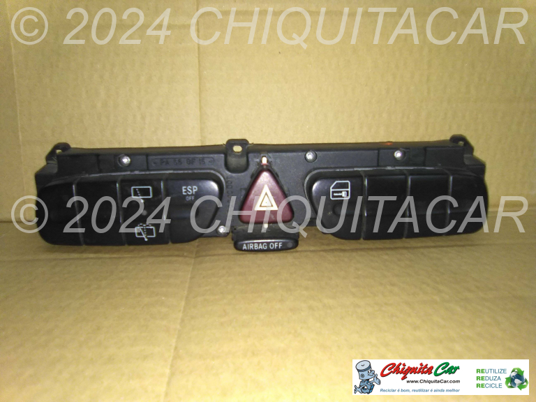 BLOCO INTERRUPTORES MERCEDES Classe C (203)  [2000-2008]