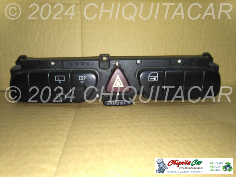 BLOCO INTERRUPTORES MERCEDES Classe C (203)  [2000-2008]