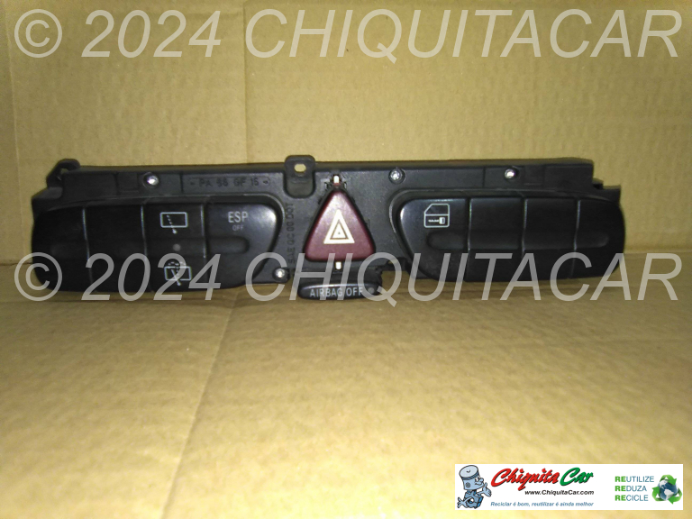 BLOCO INTERRUPTORES MERCEDES Classe C (203)  [2000-2008]