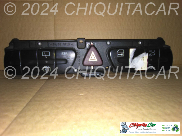 BLOCO INTERRUPTORES MERCEDES Classe C (203)  [2000-2008]