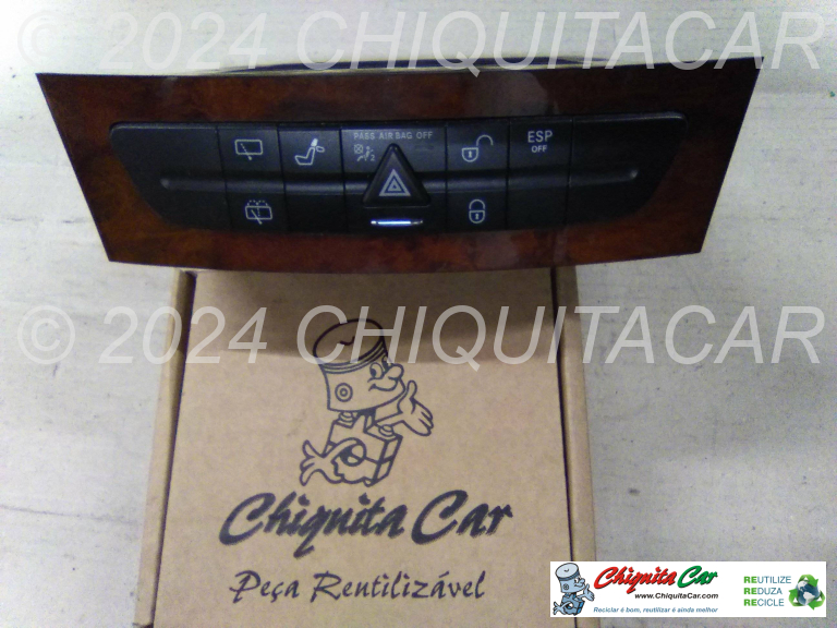 PORTA OBJECTOS/LEITOR CD MERCEDES Classe E (211)  [2002-2009]