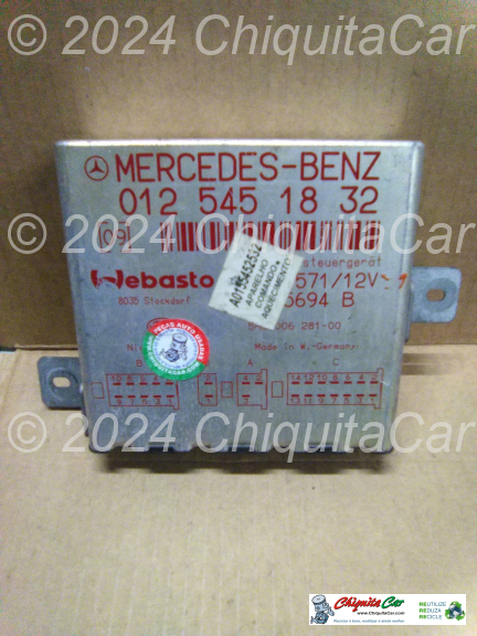 MODULO AQUECIMENTO BANCOS MERCEDES Classe S (140)  [1991-1999]