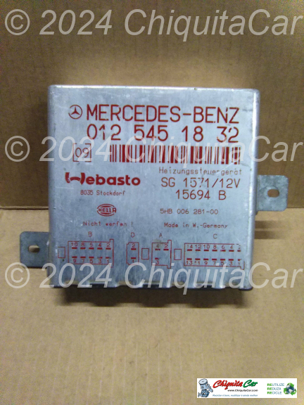 MODULO AQUECIMENTO BANCOS MERCEDES Classe S (140)  [1991-1999]