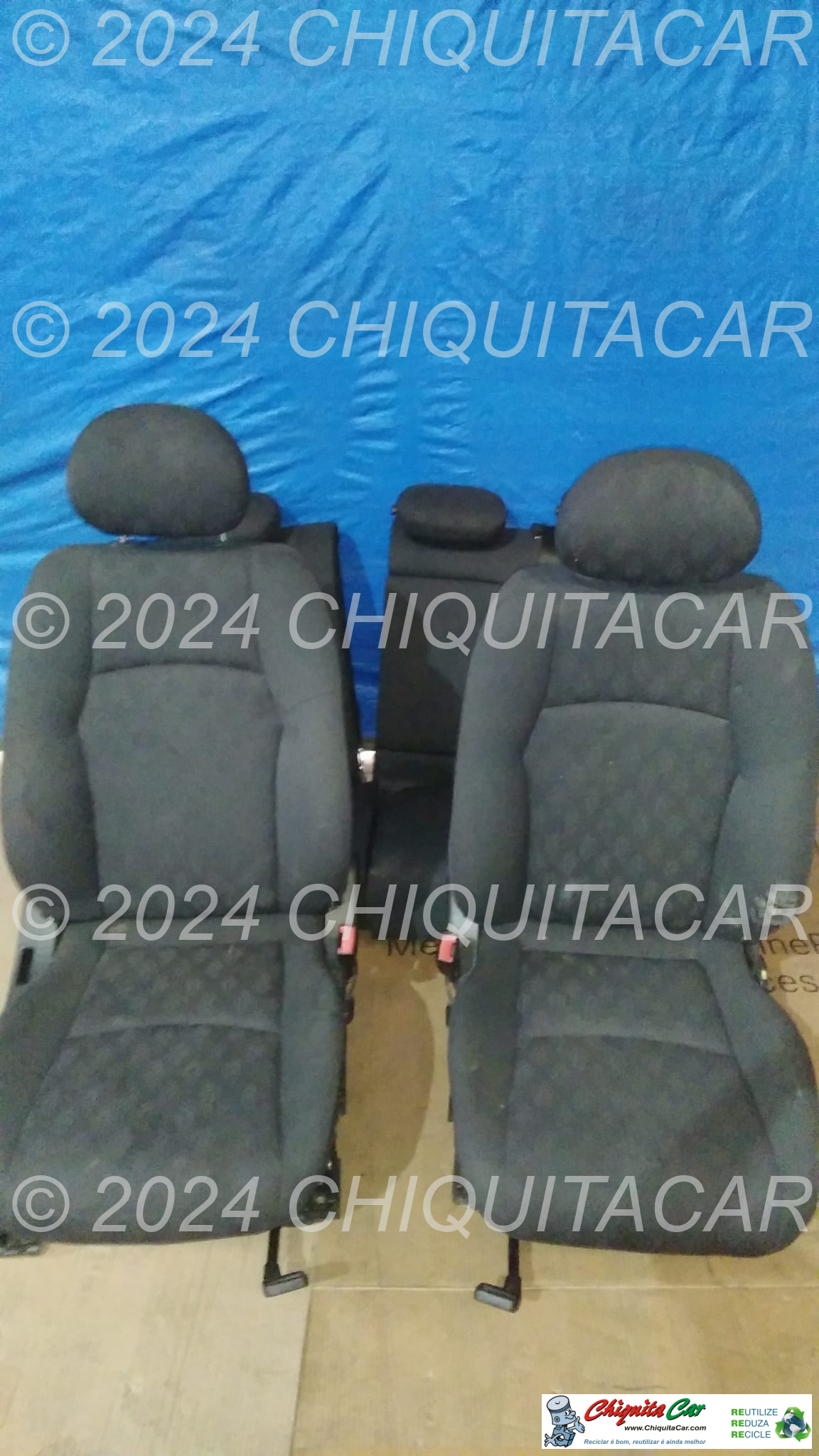 INTERIOR COMPLETO TEXTIL MERCEDES Classe C (203)  [2000-2008]