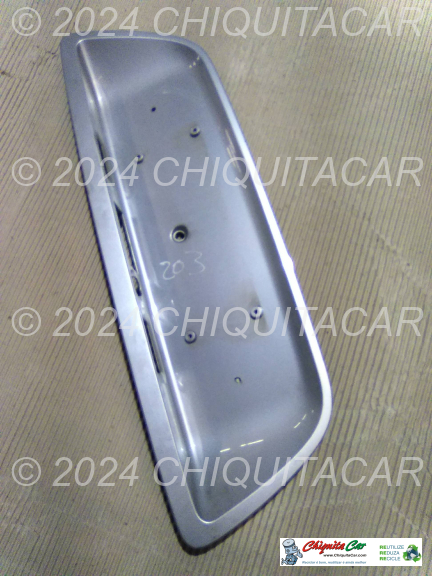 BASE CHAPA MATRICULA MALA MERCEDES Classe C (203)  [2000-2008]