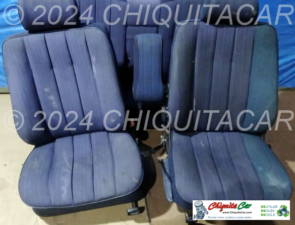 INTERIOR COMPLETO TEXTIL MERCEDES 124