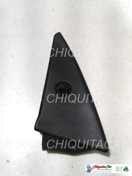 PLACA INTERIOR ESPELHO ESQc/ furo  MERCEDES 190 (201) [1982-1993]