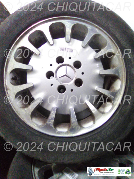 CONJUNTO RODAS C/ JANTE ALUM MERCEDES Classe E (211)  [2002-2009]