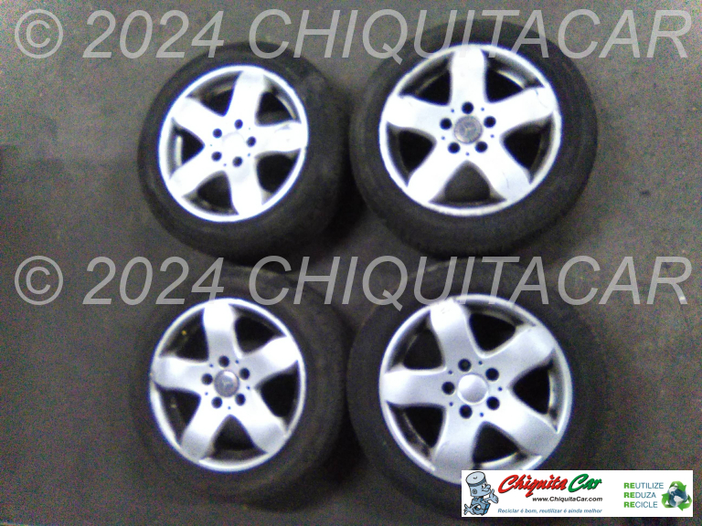 CONJUNTO RODAS C/ JANTE ALUM MERCEDES Classe E (211)  [2002-2009]