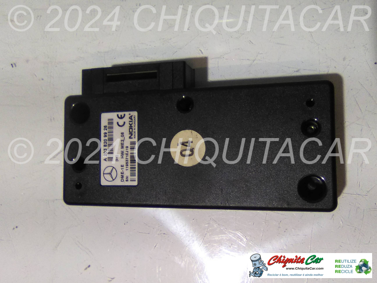 AMPLIFICADOR SINAL ANTENA MERCEDES Classe C (203) 