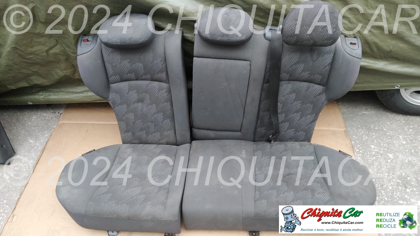 INTERIOR COMPLETO TEXTIL MERCEDES Classe C (203) 