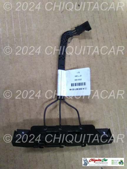 CIRCUITO ANTENA MERCEDES Classe C (204) 