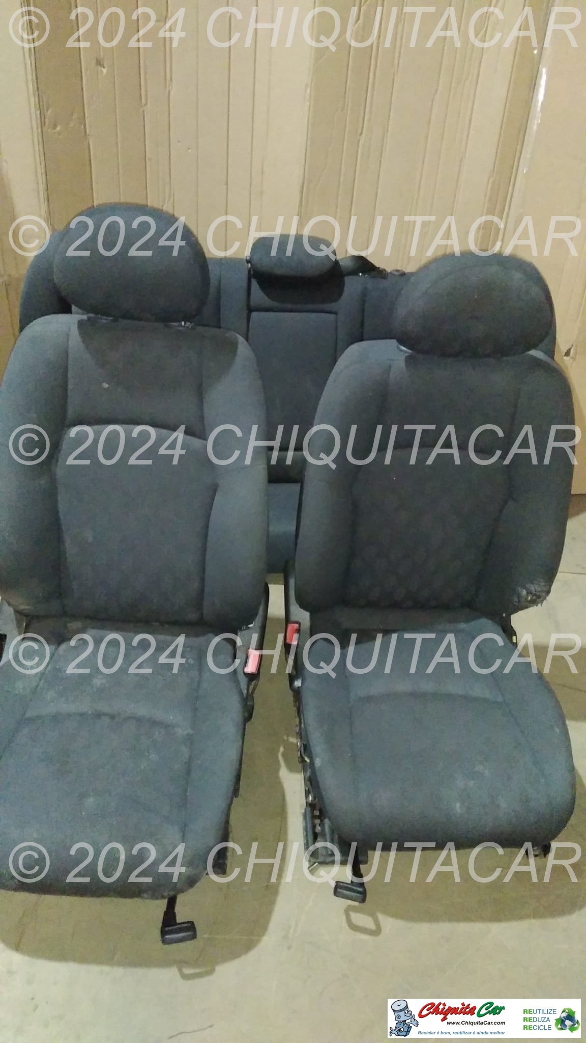 INTERIOR COMPLETO TEXTIL MERCEDES Classe C (203) 