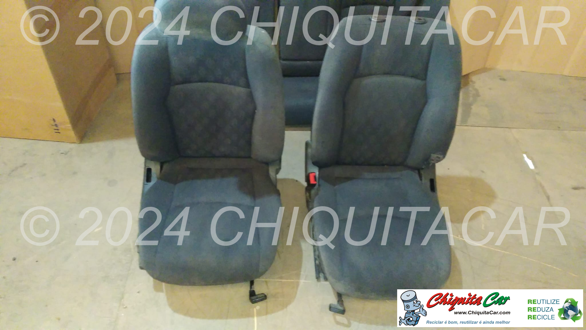 BANCOS/FORROS - INTERIOR INCOMPLETO MERCEDES Classe C (203) 