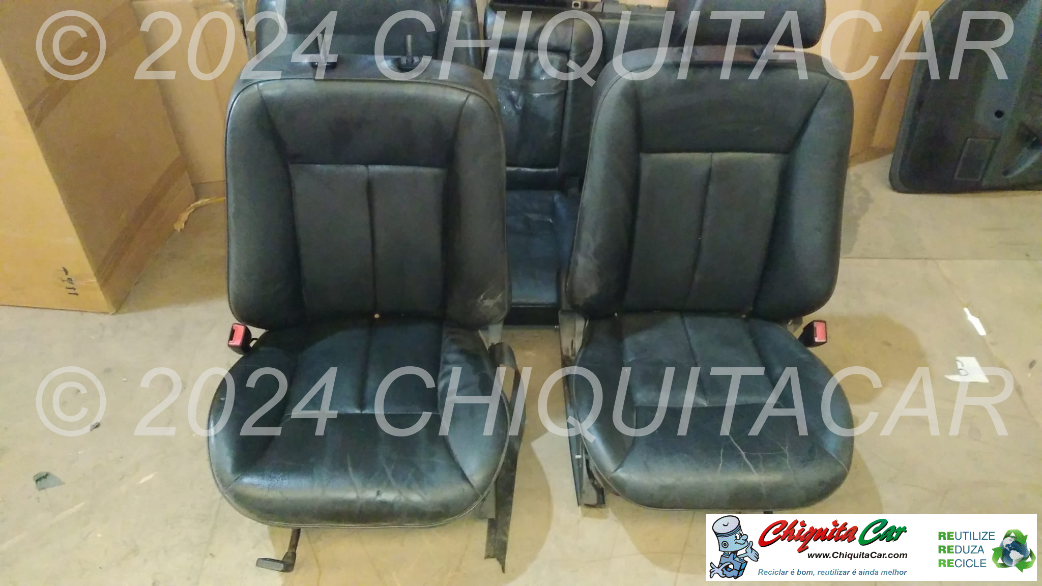 BANCOS/FORROS - INTERIOR INCOMPLETO MERCEDES Classe E (210) 