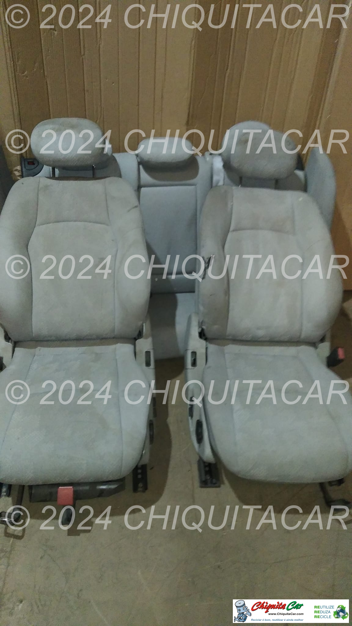 BANCOS/FORROS - INTERIOR INCOMPLETO MERCEDES Classe C (203) 