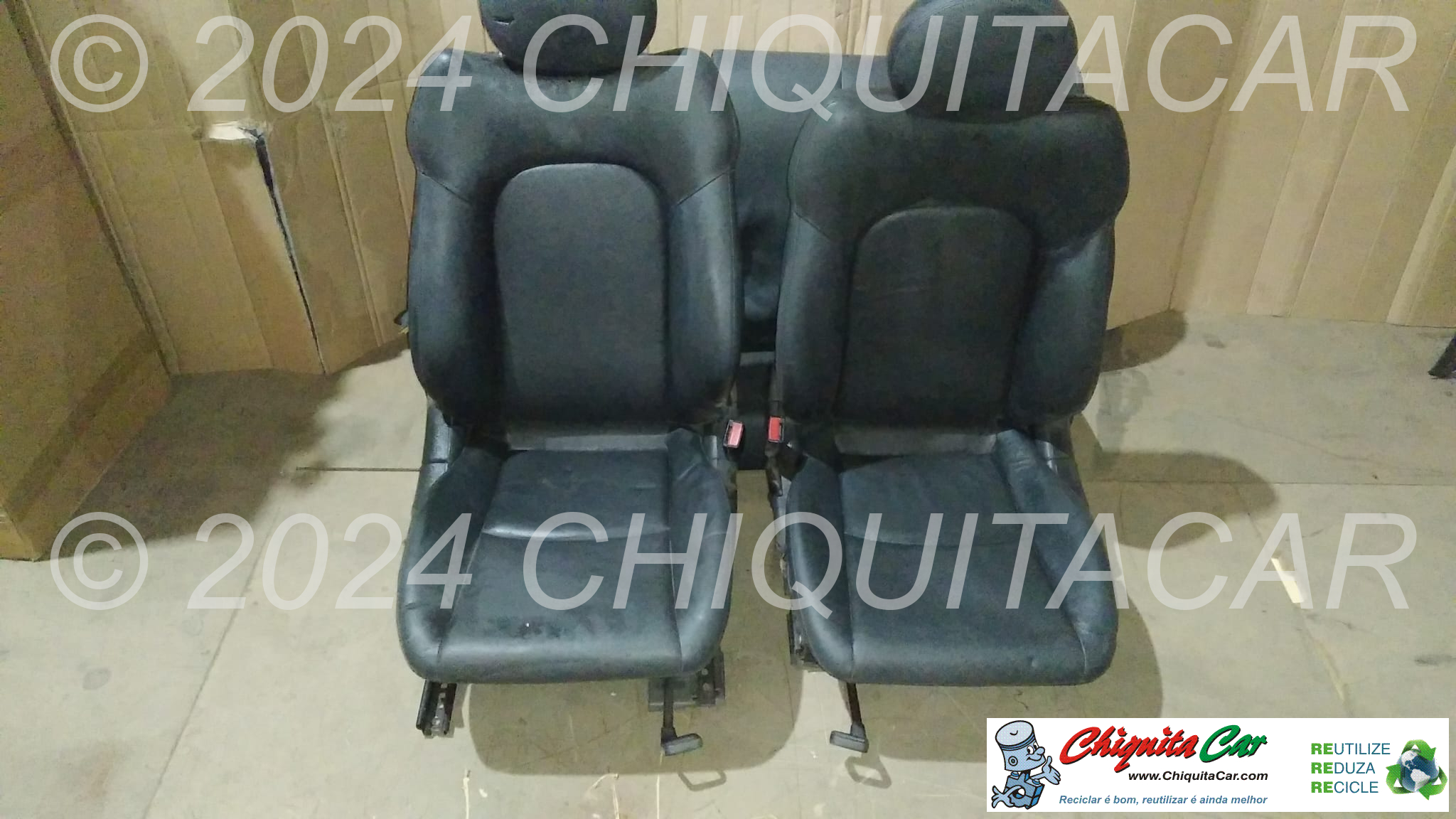 INTERIOR COMPLETO PELE  MERCEDES Classe C (203) 