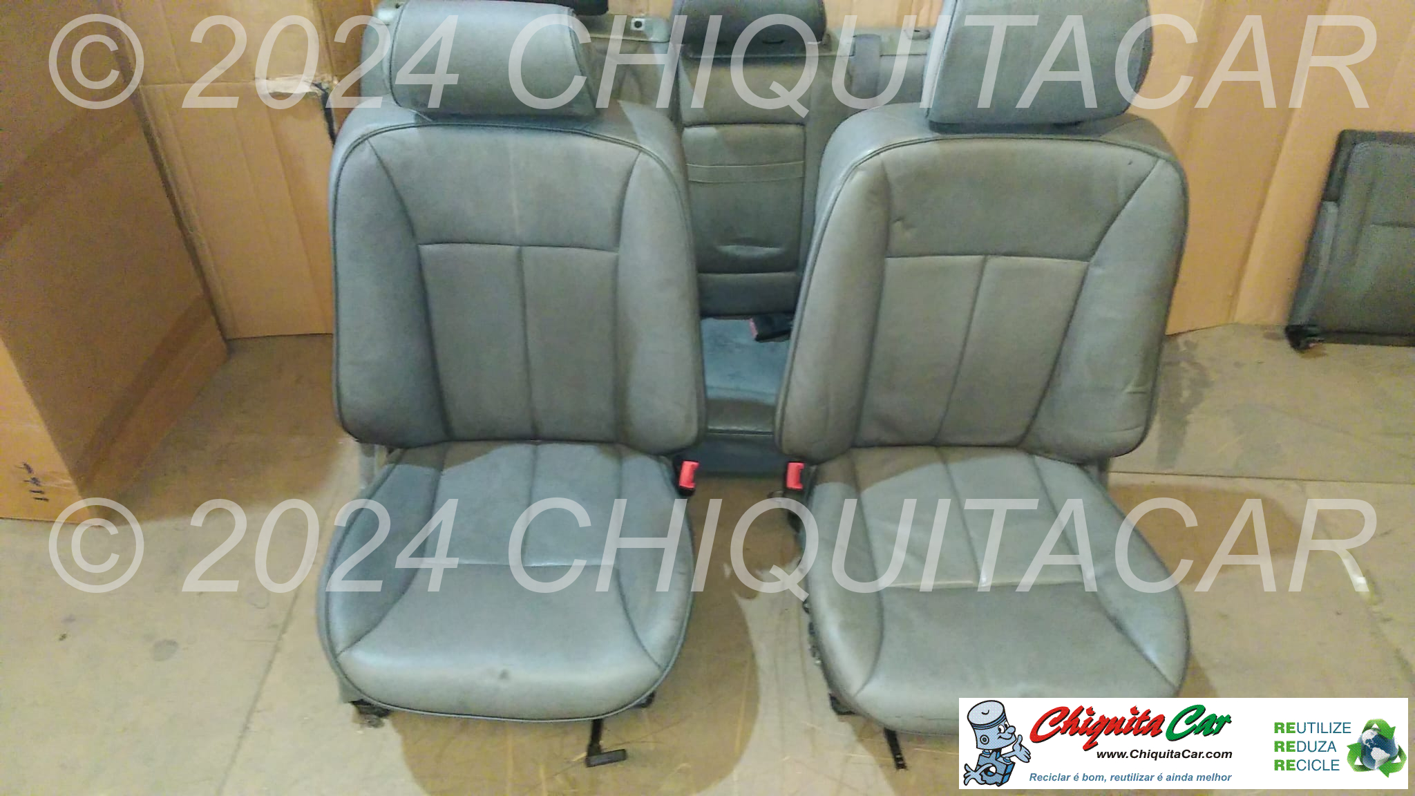 INTERIOR COMPLETO PELE  MERCEDES Classe E (210) 