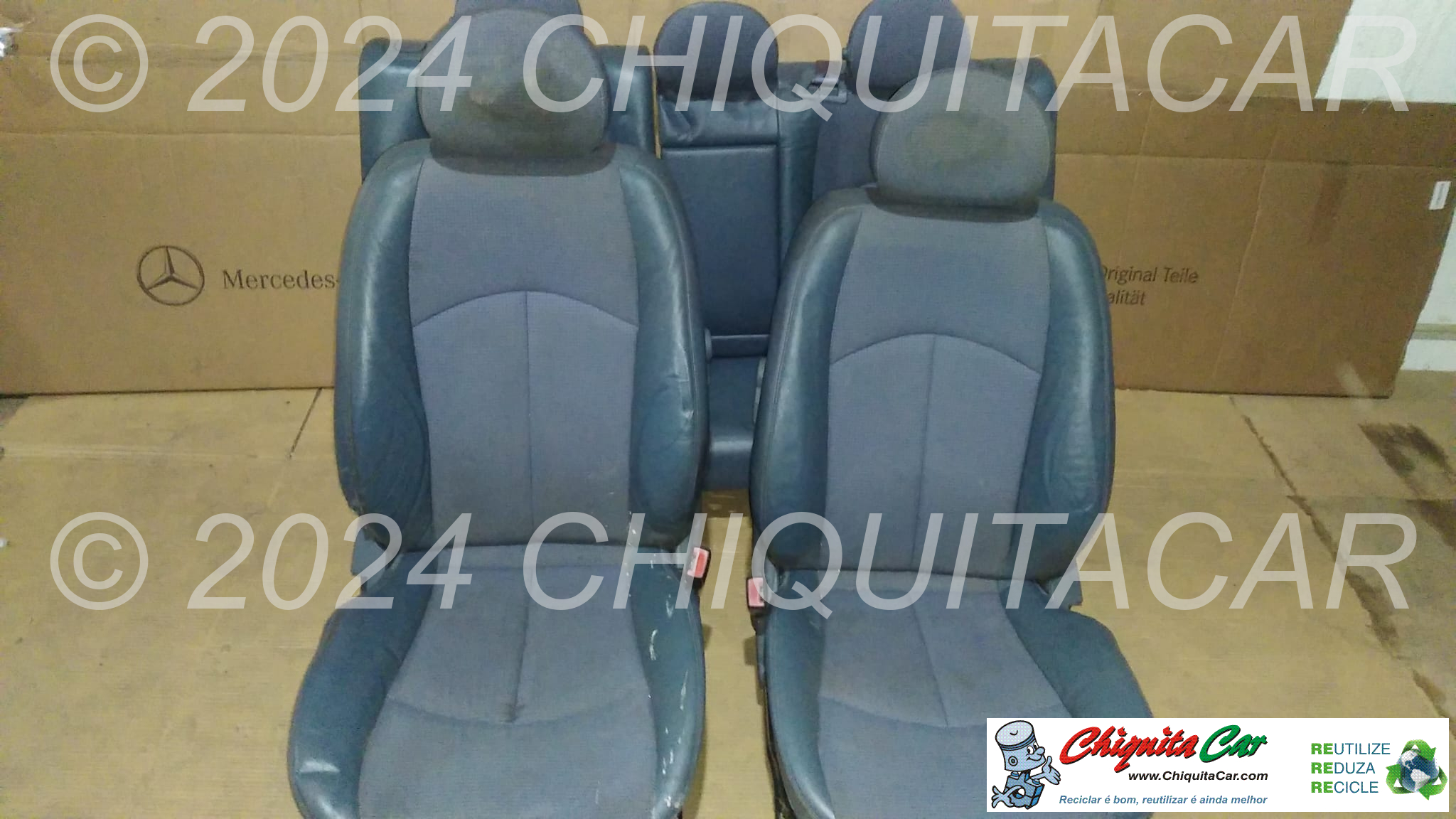 INTERIOR COMPLETO TEXTIL MERCEDES Classe E (211)  [2002-2009]