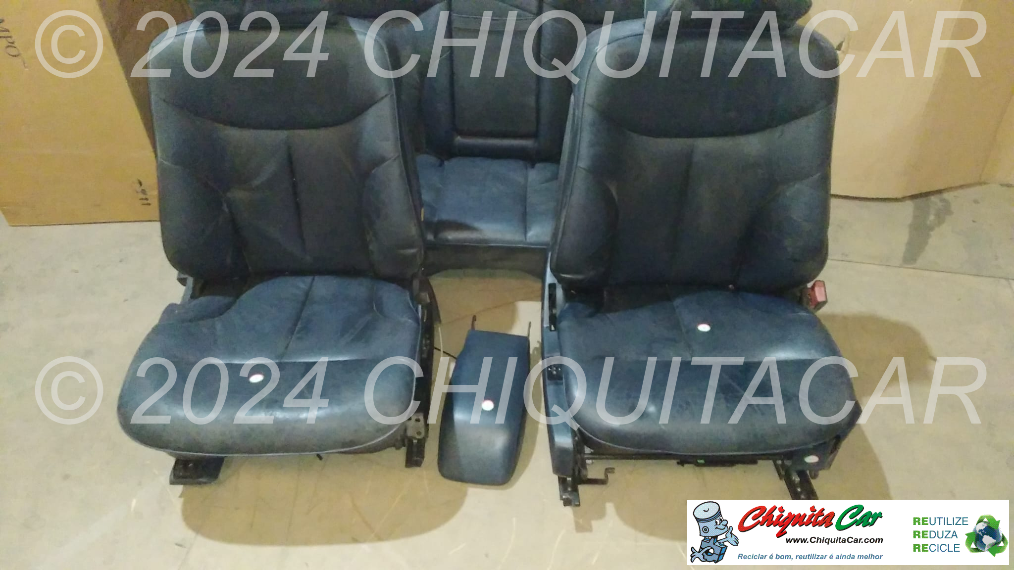 BANCOS/FORROS - INTERIOR INCOMPLETO MERCEDES Classe S (140) 