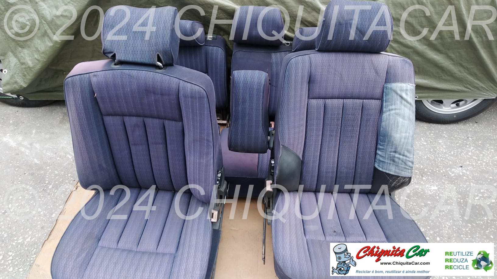 INTERIOR COMPLETO TEXTIL MERCEDES 124 [1984-1995]
