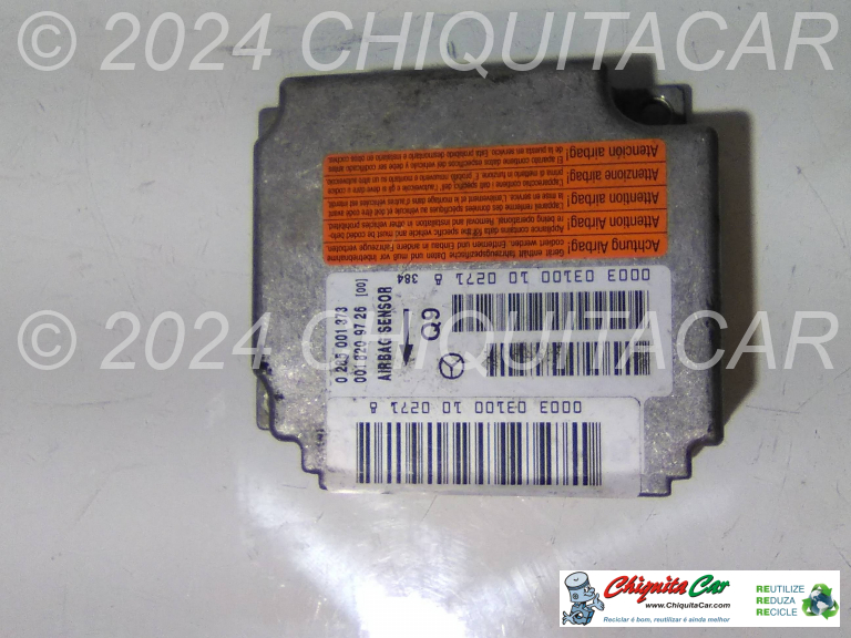 CENTRALINA AIRBAG/CINTOS  MERCEDES Classe C (203) 