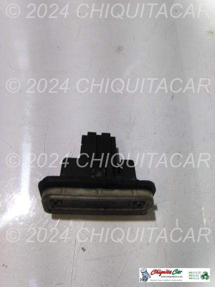 LUZ CHAPA MATRICULA MERCEDES Classe C (203) 