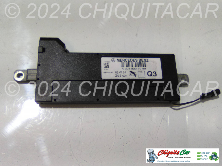 AMPLIFICADOR SINAL ANTENA MERCEDES Classe C (203) 