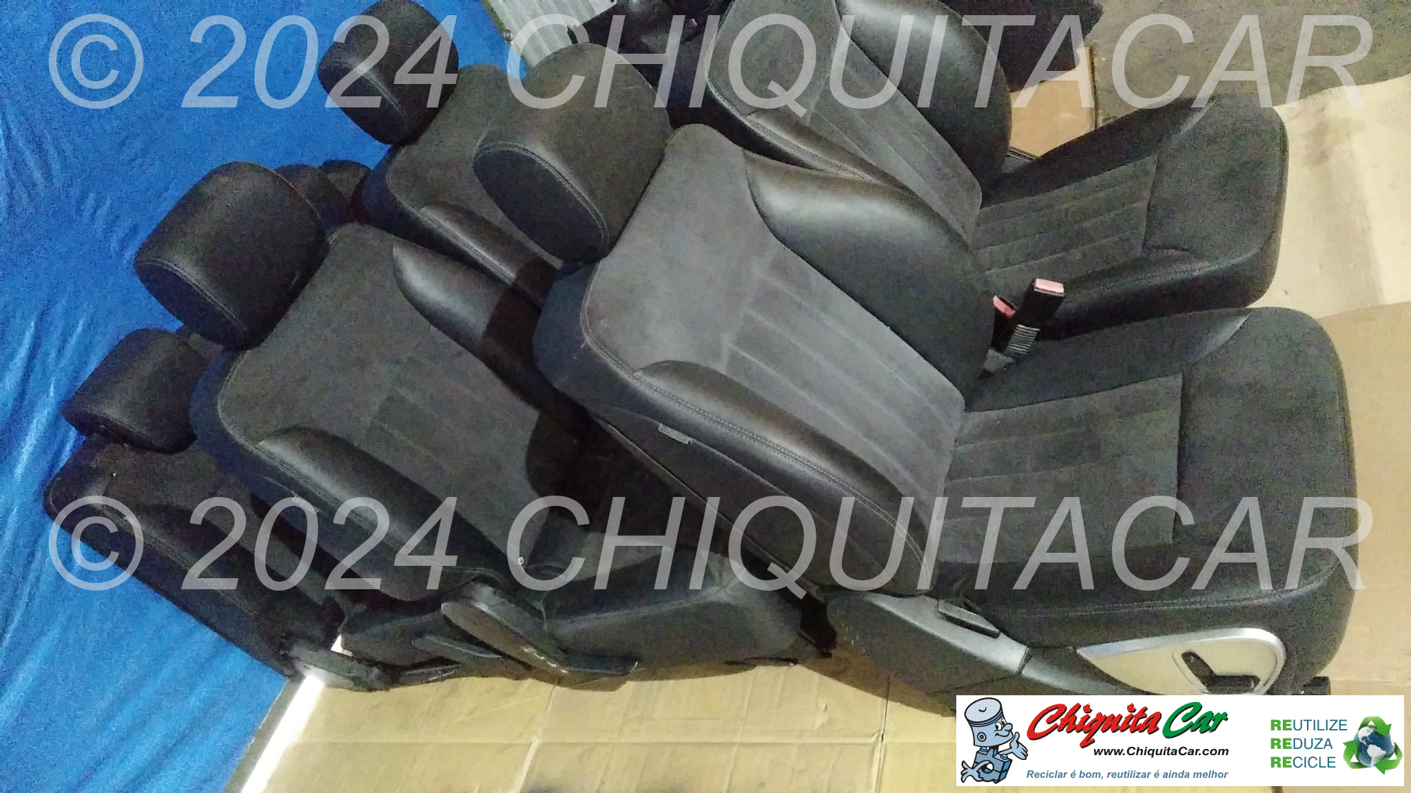 INTERIOR COMPLETO TEXTIL MERCEDES Classe R (251)