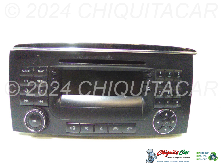 UNIDADE RADIO, CD, GPS MERCEDES Classe R (251)