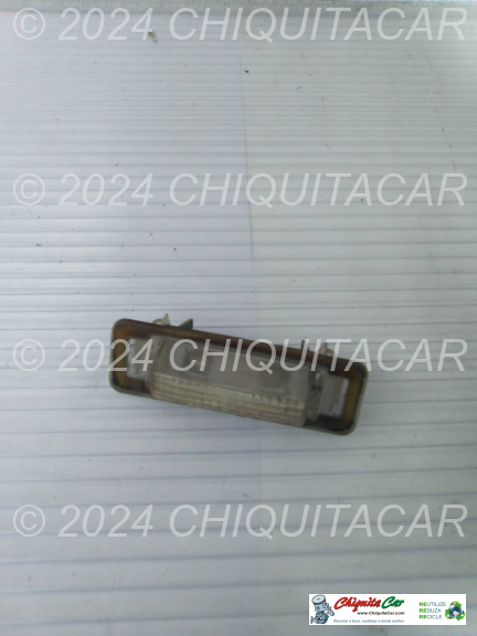 LUZ CHAPA MATRICULA MERCEDES Classe E (210) 