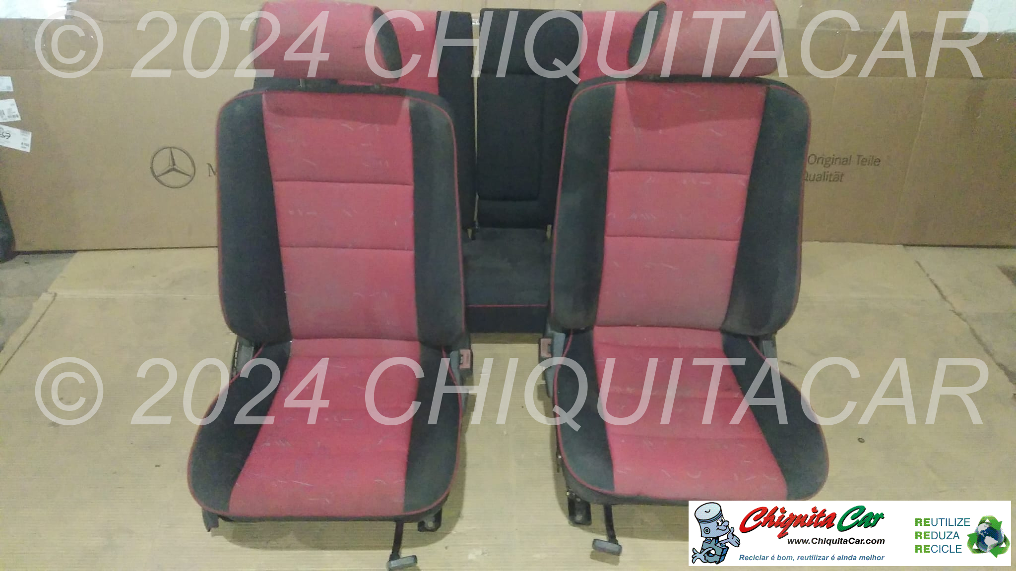 INTERIOR COMPLETO TEXTIL MERCEDES Classe C (202) 