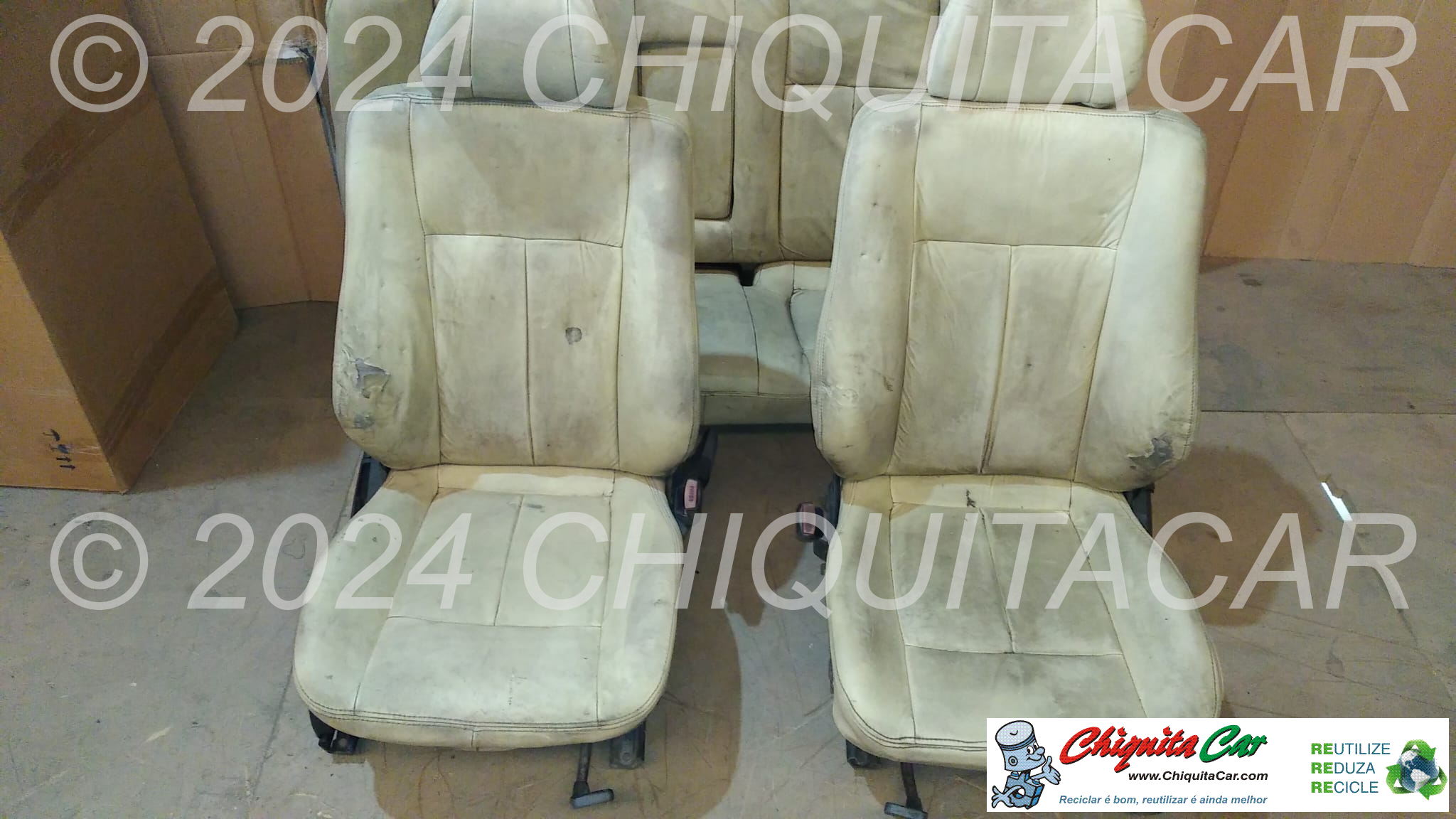 BANCOS/FORROS - INTERIOR INCOMPLETO MERCEDES Classe C (202) 