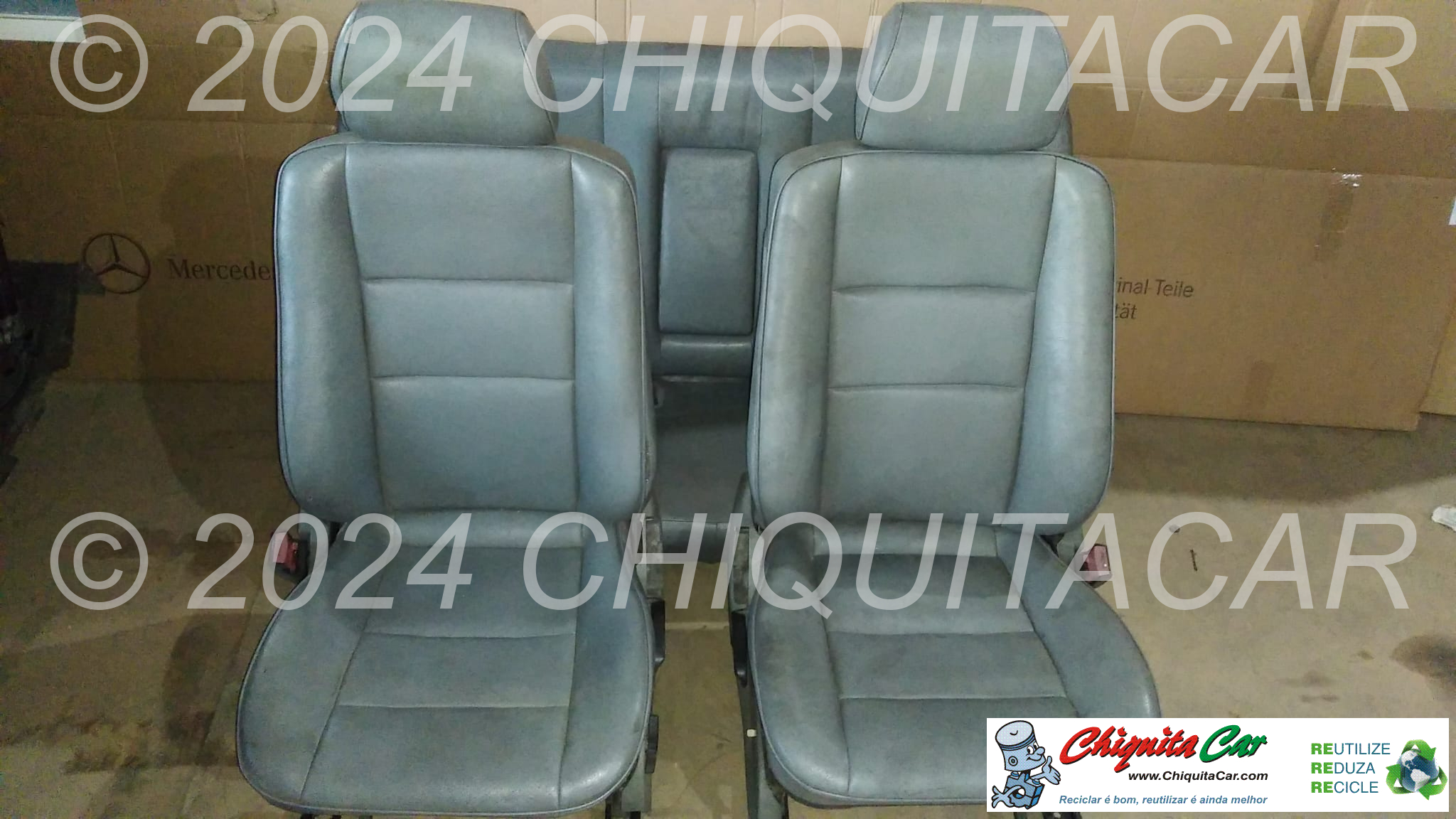 INTERIOR COMPLETO PELE  MERCEDES Classe C (202)  [1993-2001]