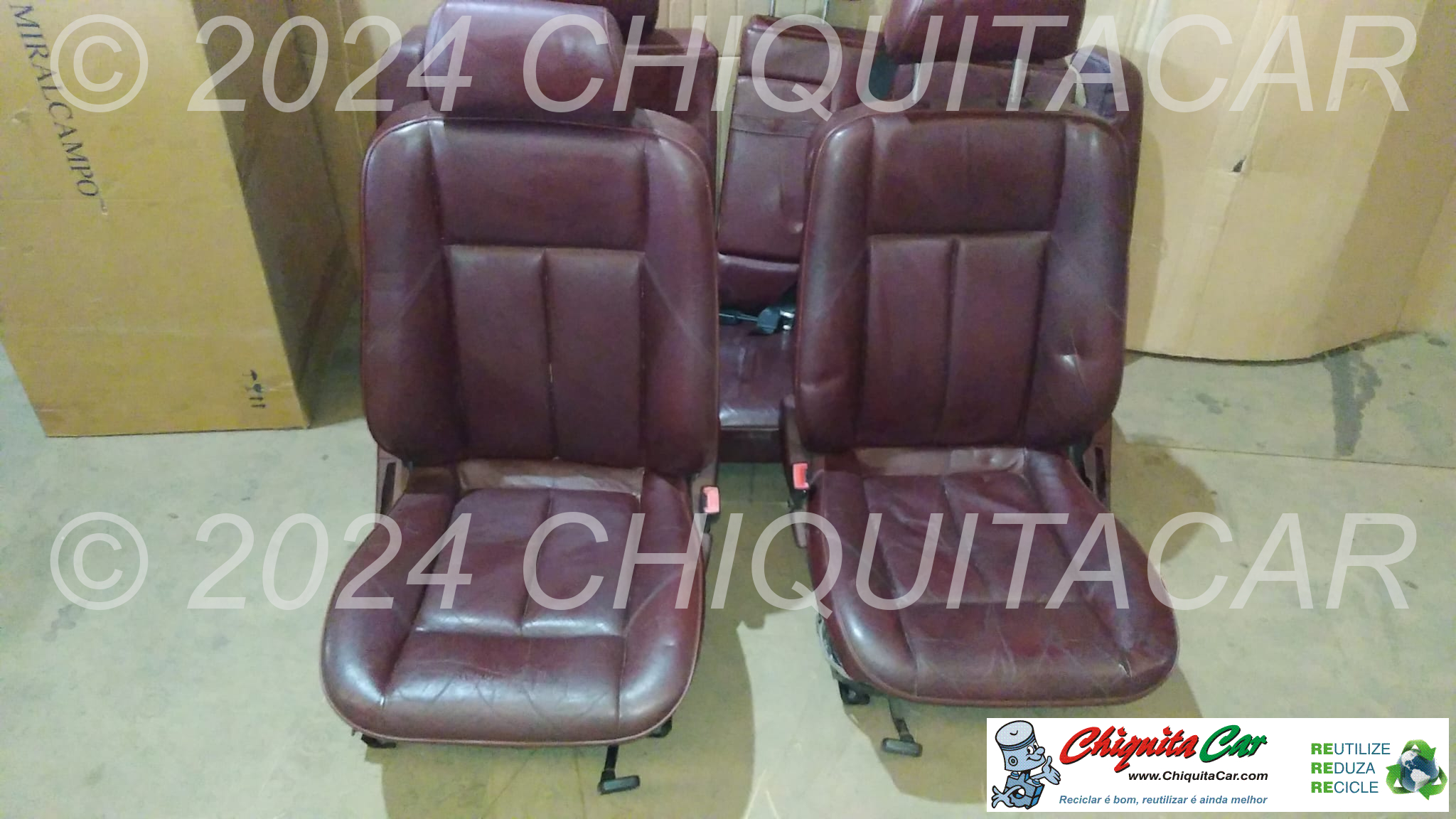 INTERIOR COMPLETO PELE  MERCEDES Classe C (202) 