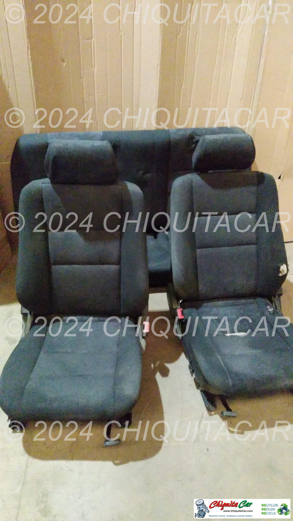 BANCOS/FORROS - INTERIOR INCOMPLETO MERCEDES Classe C (202) 