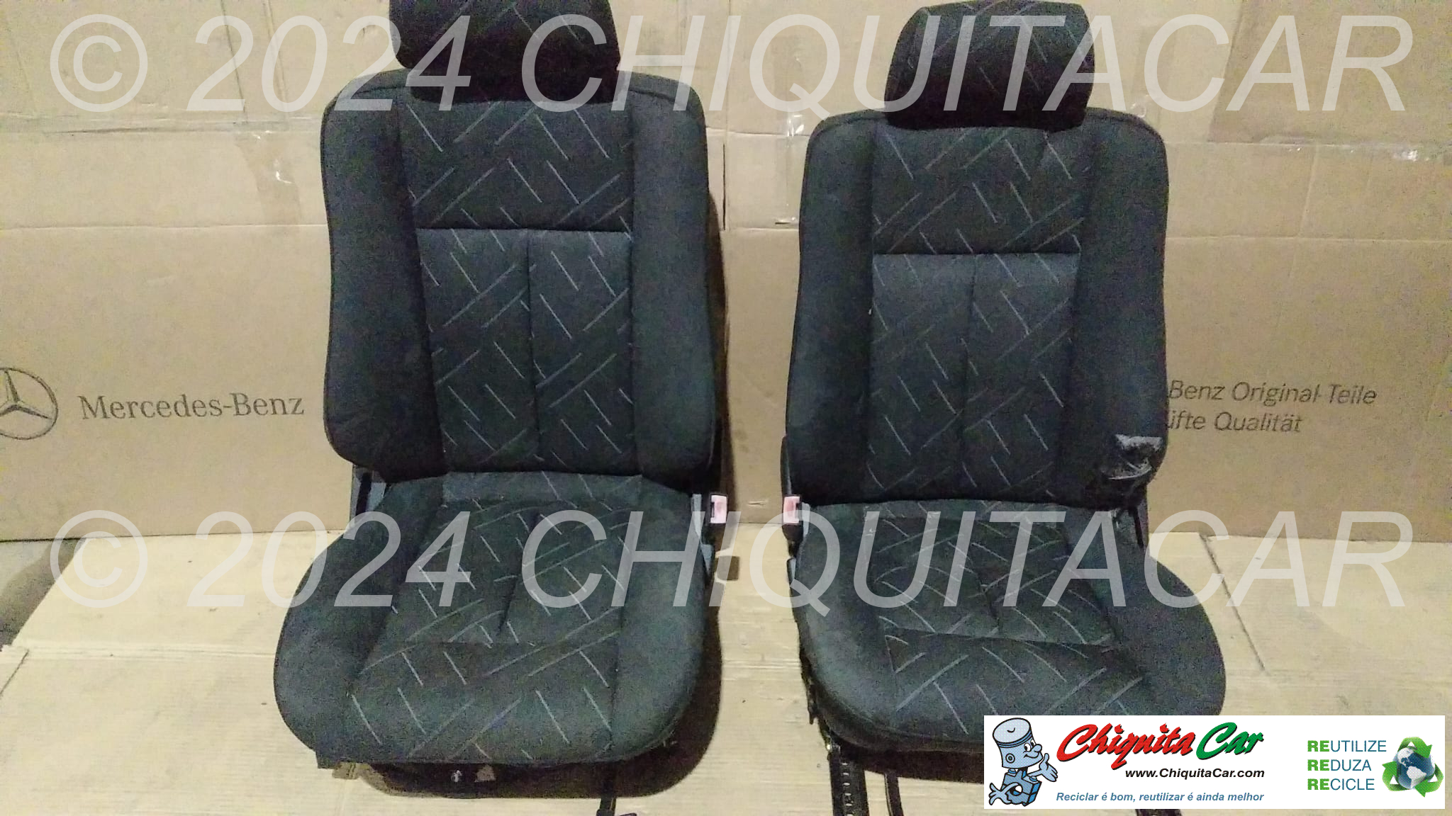 BANCOS/FORROS - INTERIOR INCOMPLETO MERCEDES Classe C (202) 