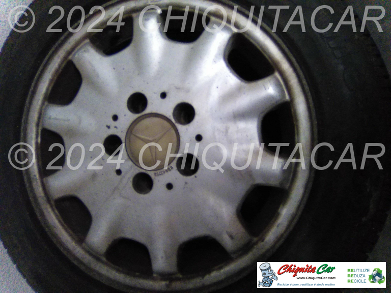 CONJUNTO RODAS C/ JANTE ALUM MERCEDES Classe C (202)  [1993-2001]