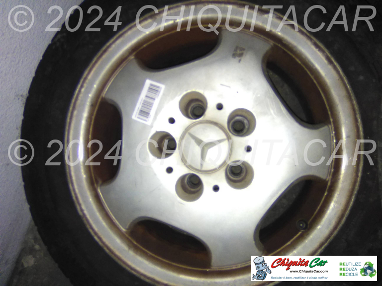 CONJUNTO RODAS C/ JANTE ALUM MERCEDES Classe C (202) 