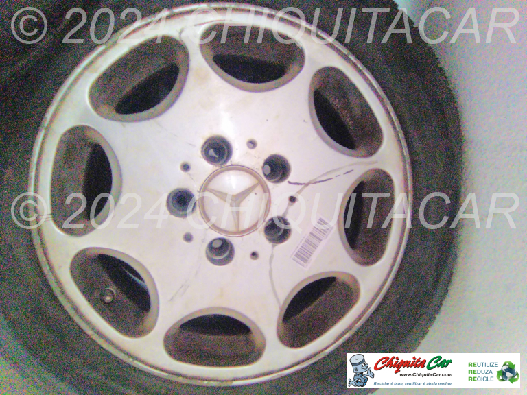 CONJUNTO RODAS C/ JANTE ALUM MERCEDES 190 (201)