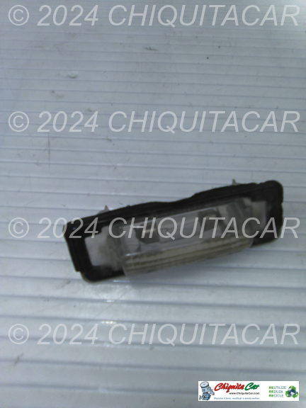 LUZ CHAPA MATRICULA MERCEDES Classe C (202) 