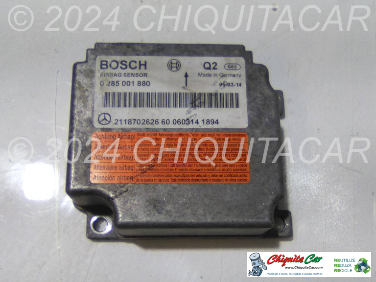 CENTRALINA AIRBAG/CINTOS  MERCEDES Classe E (211)  [2002-2009]