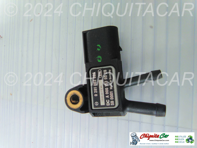 SENSOR PRESSAO GASES ESCAPE MERCEDES Classe C (204) 