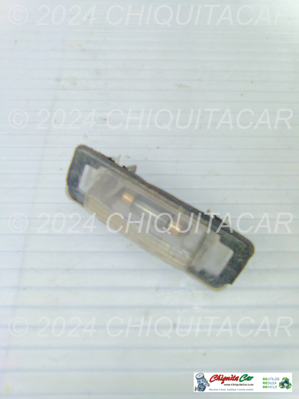 LUZ CHAPA MATRICULA MERCEDES Classe C (202) 