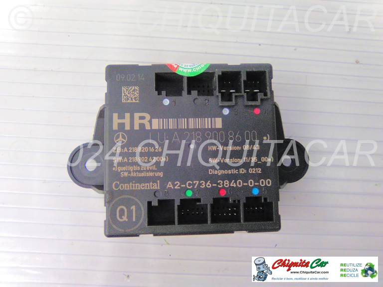 MODULO PORTA TRAS DTA MERCEDES Classe E (212) 