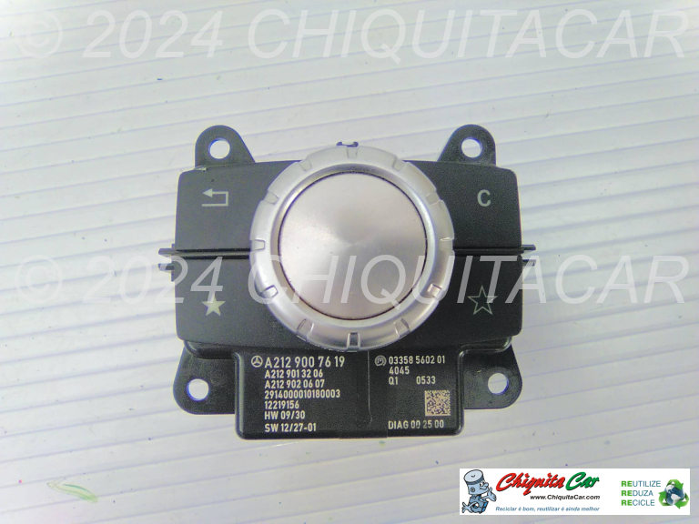 INTERRUPTOR UNIDADE COMANDO  MERCEDES Classe E (212) 