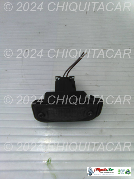 LUZ CHAPA MATRICULA MERCEDES Classe C (203) 